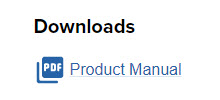 product manual